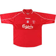 2000-02 Liverpool Reebok 'Pokalsieger' Heimtrikot L