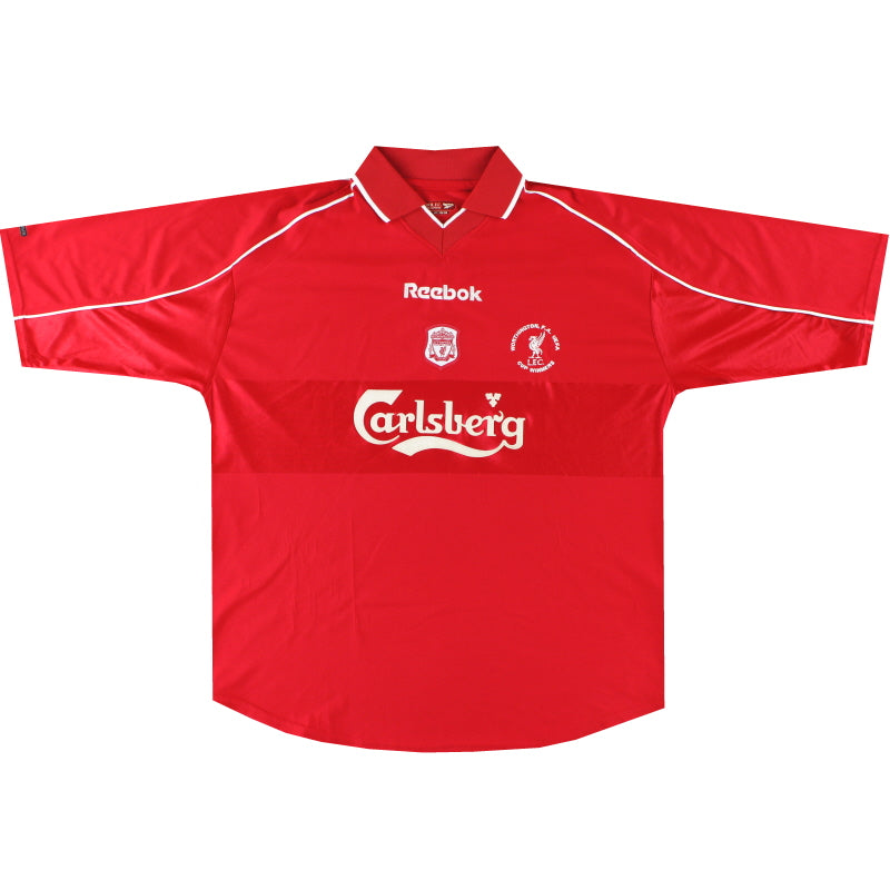 2000-02 Liverpool Reebok 'Pokalsieger' Heimtrikot L