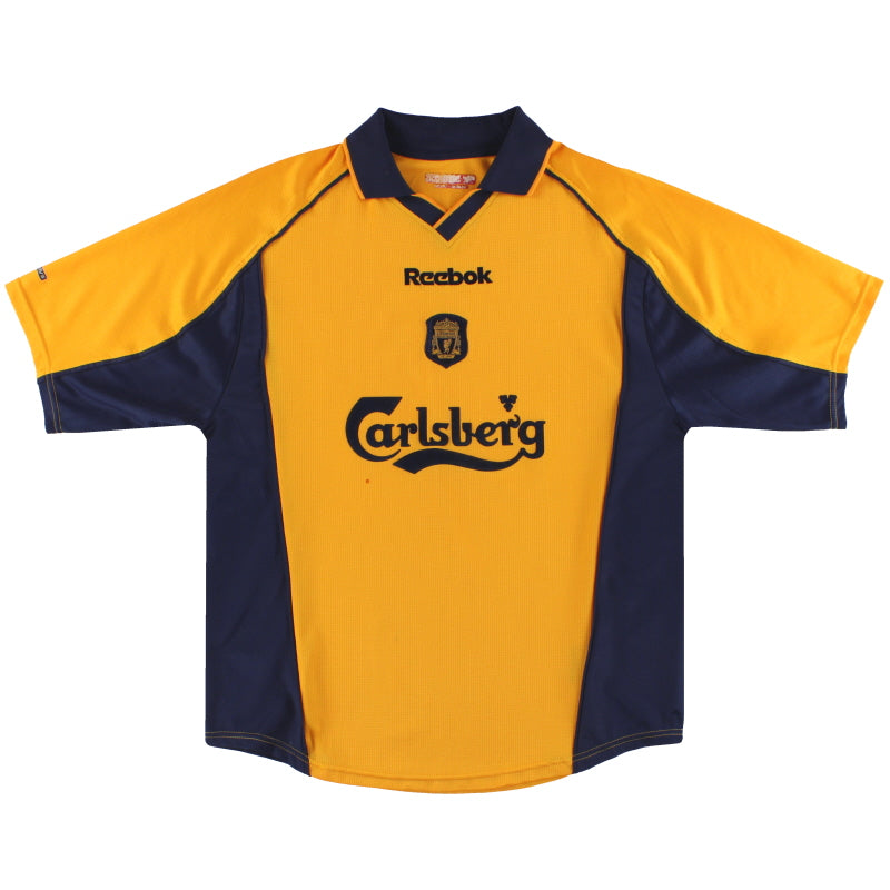 2000-02 Liverpool Reebok Auswärtstrikot *Neuwertig* L