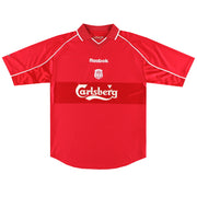2000-02 Liverpool Reebok Heimtrikot *Neuwertig* XL