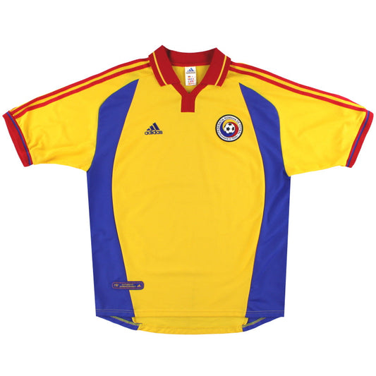 2000-02 Romania adidas Home Shirt XXL