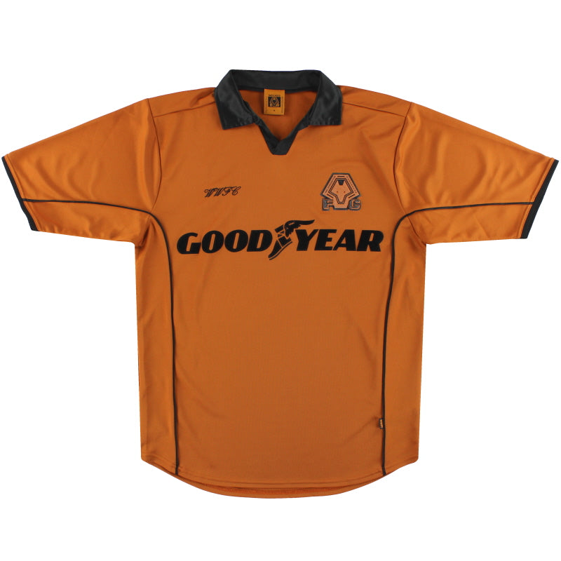 2000-02 Wolves Heimtrikot M