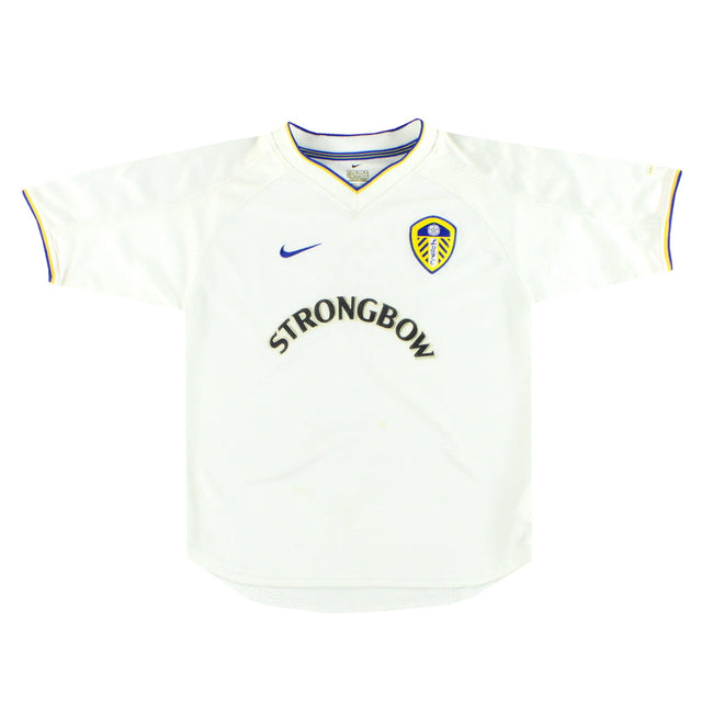 2000-02 Leeds Nike Home Shirt M.Boys
