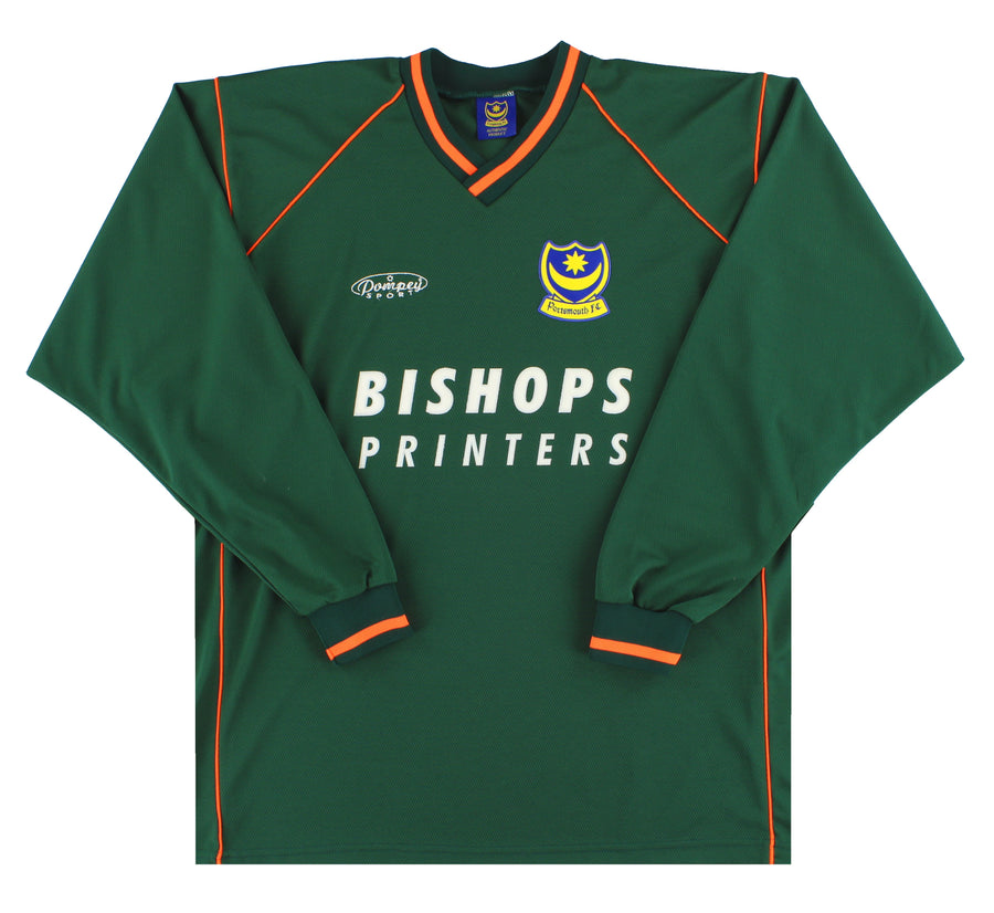 2000-02 Portsmouth Pompey Sports Goalkeeper Shirt *Mint* L