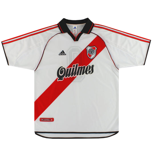 2000-02 River Plate adidas Home Shirt #9 XL