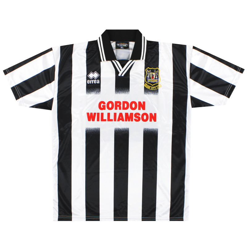 2000-03 Elgin City Errea Heimtrikot XL