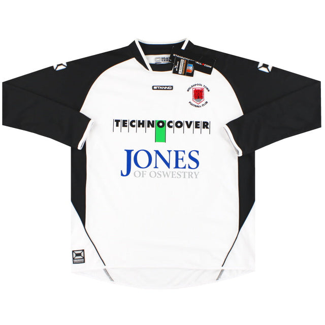 2000's Welshpool Town Stanno Home Shirt L/S *w/tags* M/L