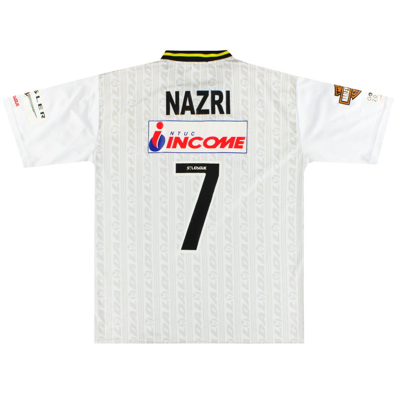 2000 Tampines Rovers Match Worn Auswärtstrikot Nazri #7 XL