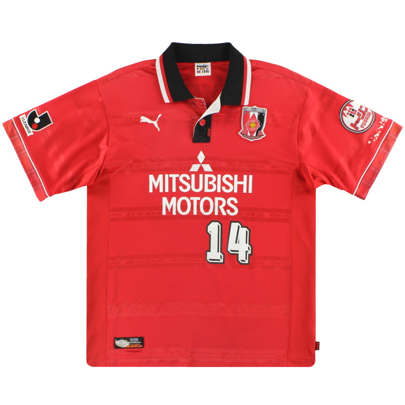 2000 Urawa Red Diamonds Puma Player Issue Heimtrikot #14 L