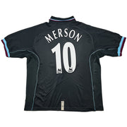 2000/01 Aston Villa Merson #10 Auswärtstrikot (L) Diadora