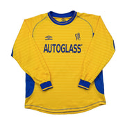 2000/01 Chelsea Zola #25 Langarm-Auswärtstrikot (L) Umbro