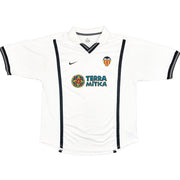 2000/01 Valencia Deschamps #4 Heimtrikot (L) Nike