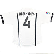 2000/01 Valencia Deschamps #4 Heimtrikot (L) Nike