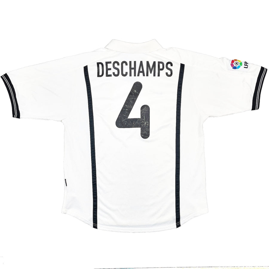 2000/01 Valencia Deschamps #4 Heimtrikot (L) Nike