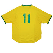 2000/02 Brasilien Heimtrikot #11 (XXL) Nike