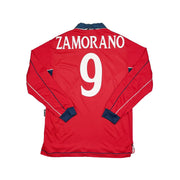 2000/02 Chile Zamorano #9 Langarm Heimtrikot (L) Umbro