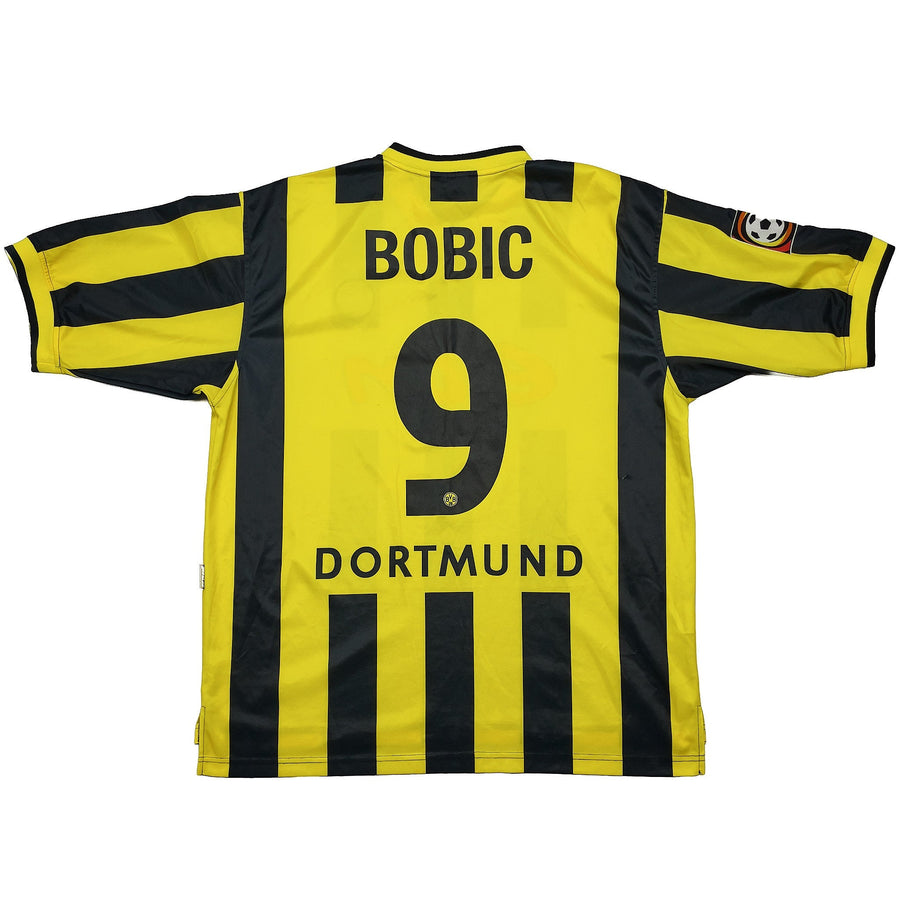 2000/02 Dortmund Bobic #9 *Match Issue* Heimtrikot (L) Goool