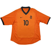 2000/02 Niederlande Bergkamp #10 Heimtrikot (S) Nike