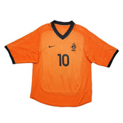 2000/02 Niederlande Bergkamp #10 Heimtrikot (S) Nike