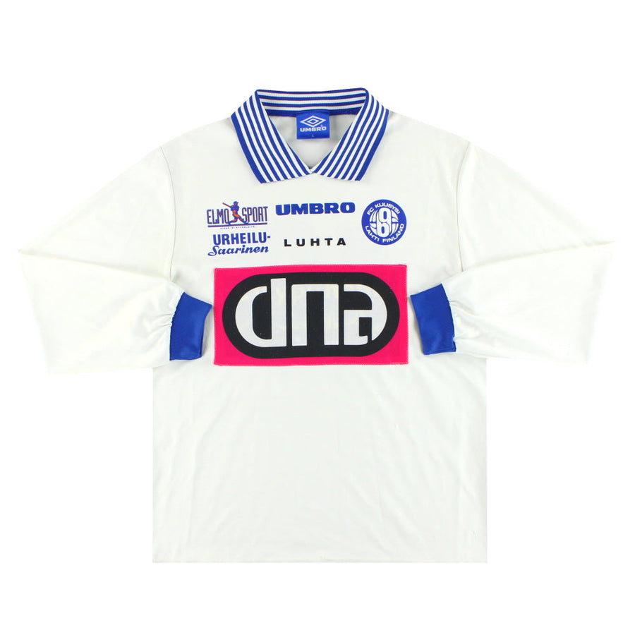 2000er FC Kuusysi Umbro Match Issue Heimtrikot Nr. 10 L/S L
