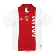 2001-02 Ajax adidas Player Issue Heimtrikot #13 S