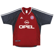 2001-02 Bayern München adidas Heimtrikot XXL