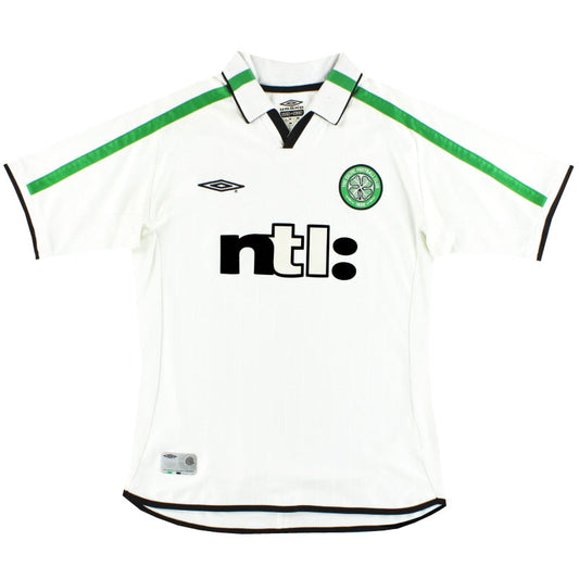 2001-02 Celtic Umbro Away Shirt XXL