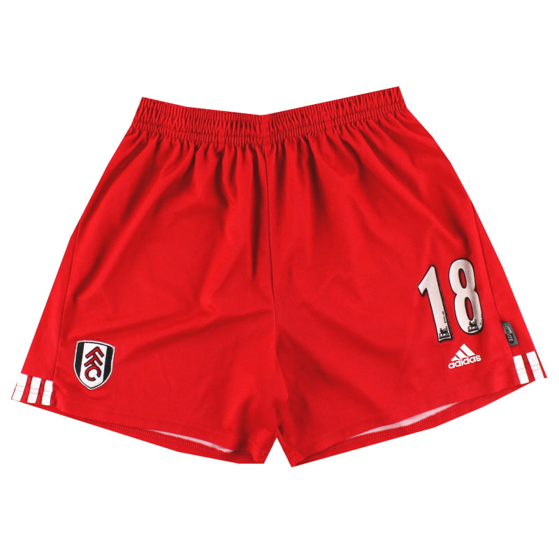 2001-02 Fulham adidas Auswärtshose #18 XL