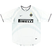 2001-02 Inter Mailand Nike Auswärtstrikot *Neuwertig* L