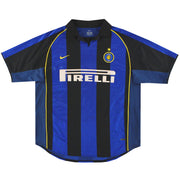 2001-02 Inter Mailand Nike Heimtrikot L