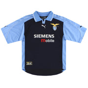 2001-02 Lazio Puma Auswärtstrikot Europa S