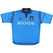 2001-02 Manchester City Le Coq Sportif Heimtrikot *Neuwertig* XXL