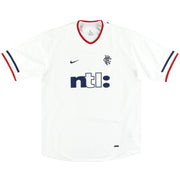 2001-02 Rangers Nike Auswärtstrikot *Neu* XL