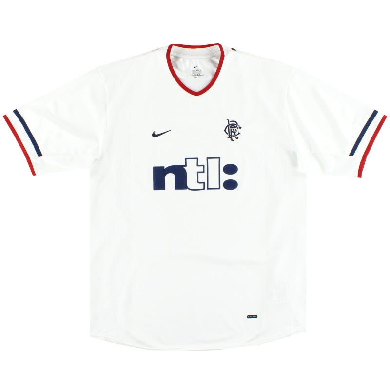 2001-02 Rangers Nike Auswärtstrikot *Neu* XL