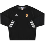 2001-02 Real Madrid adidas Jubiläums-Sweatshirt M