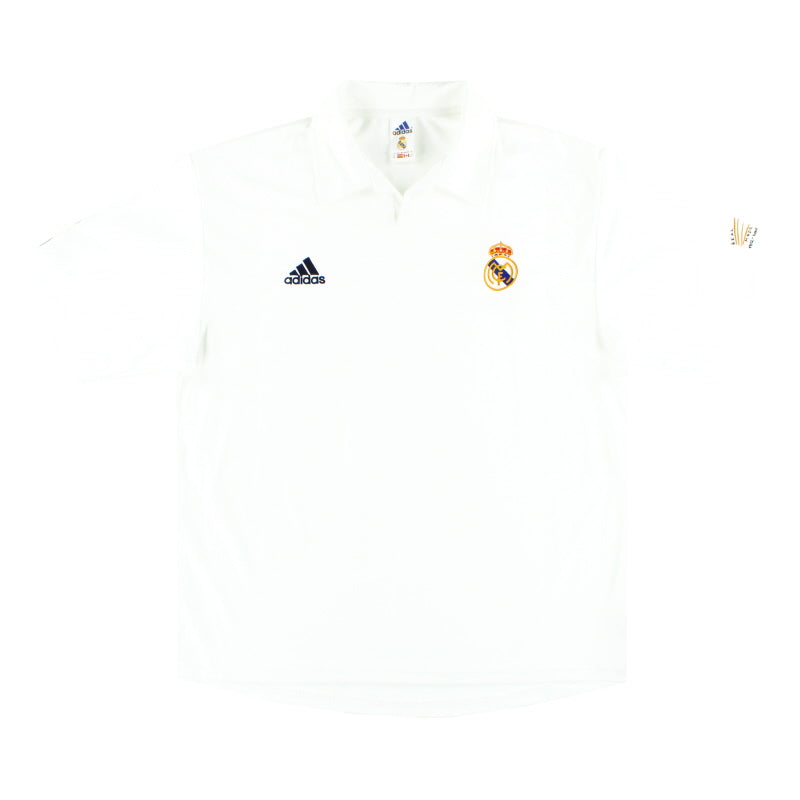 2001-02 Real Madrid adidas Centenary Heimtrikot M