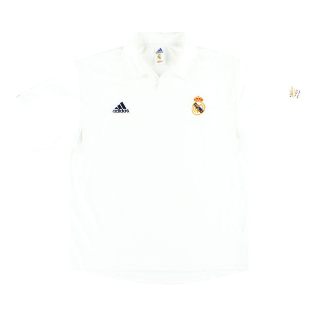2001-02 Real Madrid adidas Centenary Home Shirt XL