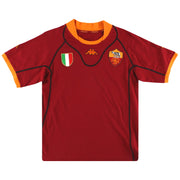 2001-02 Roma Kappa Heimtrikot XL.Jungen
