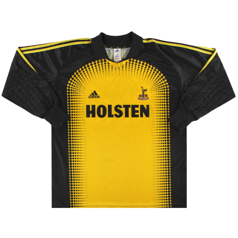 2001-02 Tottenham adidas Torwart-Trikot Langarm XL