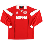 2001-02 Varese FC Errea Heimtrikot L/S XXL