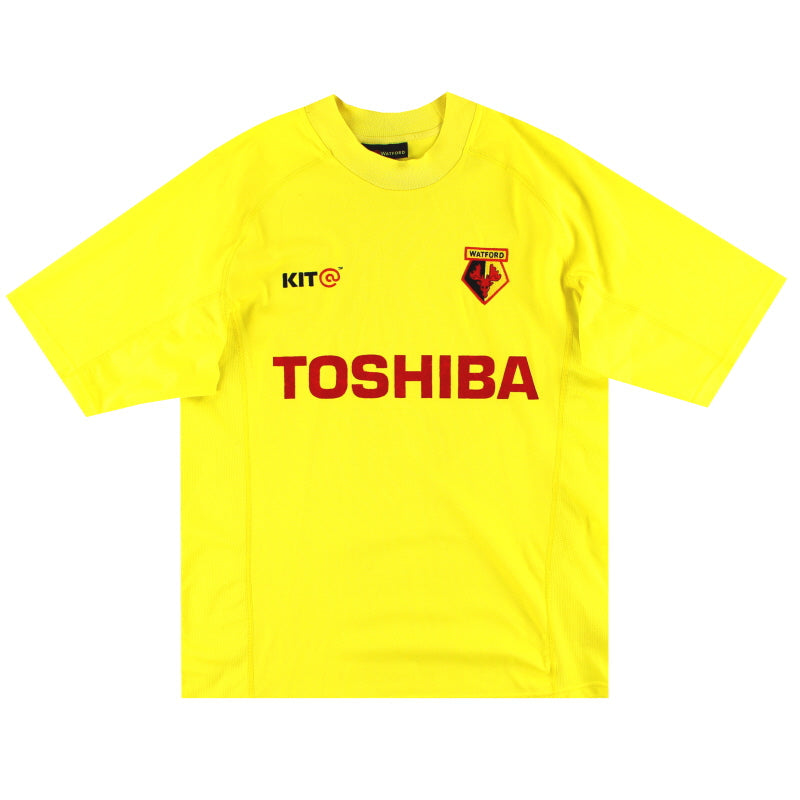 2001-02 Watford Heimtrikot XL