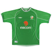 2001-03 Irland Umbro Heimtrikot *Neuwertig* XXL