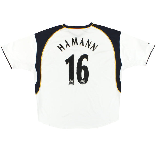 2001-03 Liverpool Reebok Away Shirt Hamann #16 XXL