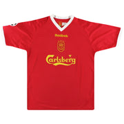 2001-03 Liverpool Reebok European Heimtrikot *Neuwertig* L