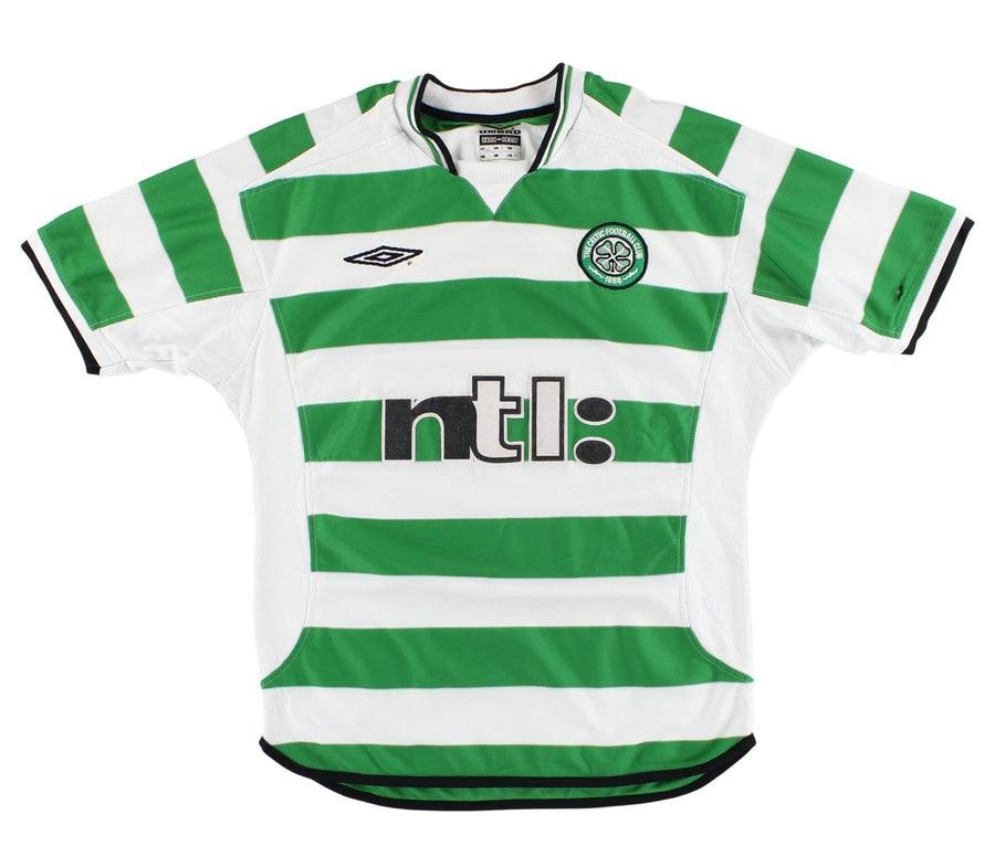 2001-03 Celtic Umbro Home Shirt S
