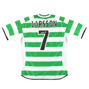 2001-03 Celtic Umbro Heimtrikot Larsson #7 L