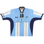 2001 Argentinien Fila Diego Maradona Abschiedsspiel Trikot Maradona #10 M