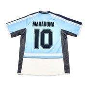 2001 Argentinien Maradona #10 Tribute Trikot (L) DM