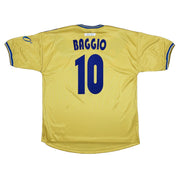 2001/02 Brescia Baggio #10 *90 Year* Auswärtstrikot (XL) Garman