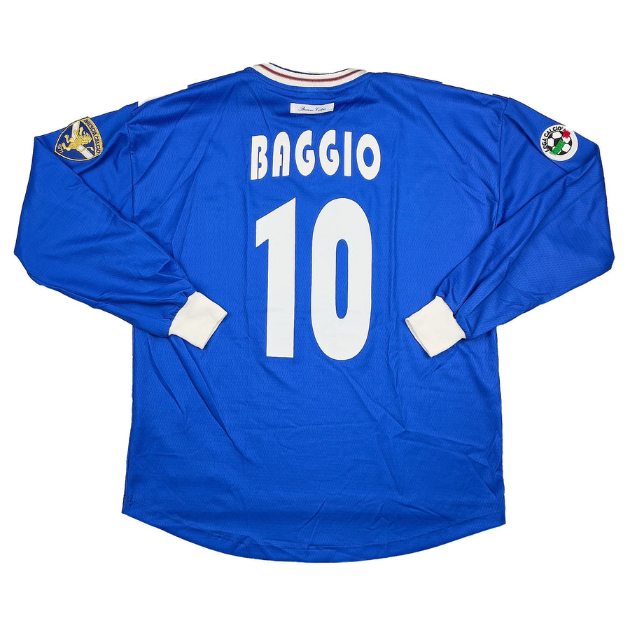 2001/02 Brescia Baggio #10 Langarm Heimtrikot (XL) Garman